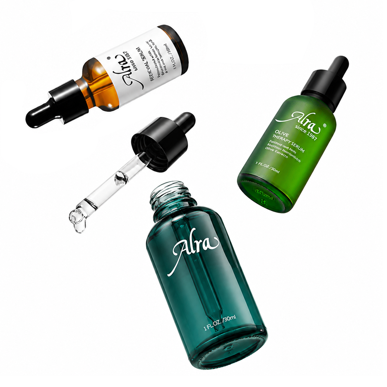 The 3-Serum Routine That Covers All Bases - Alra Glow On Set