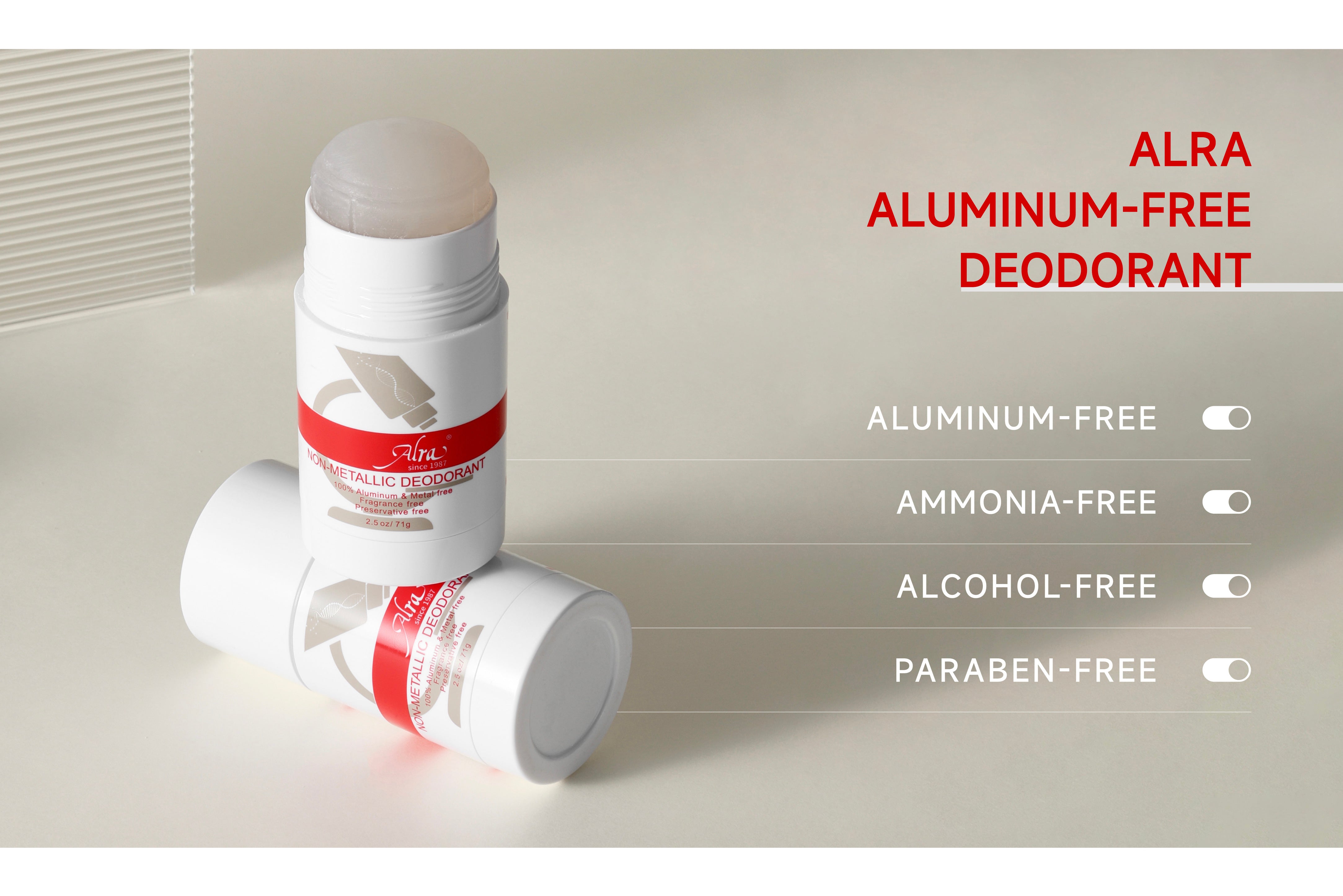 aluminum-free deodorant