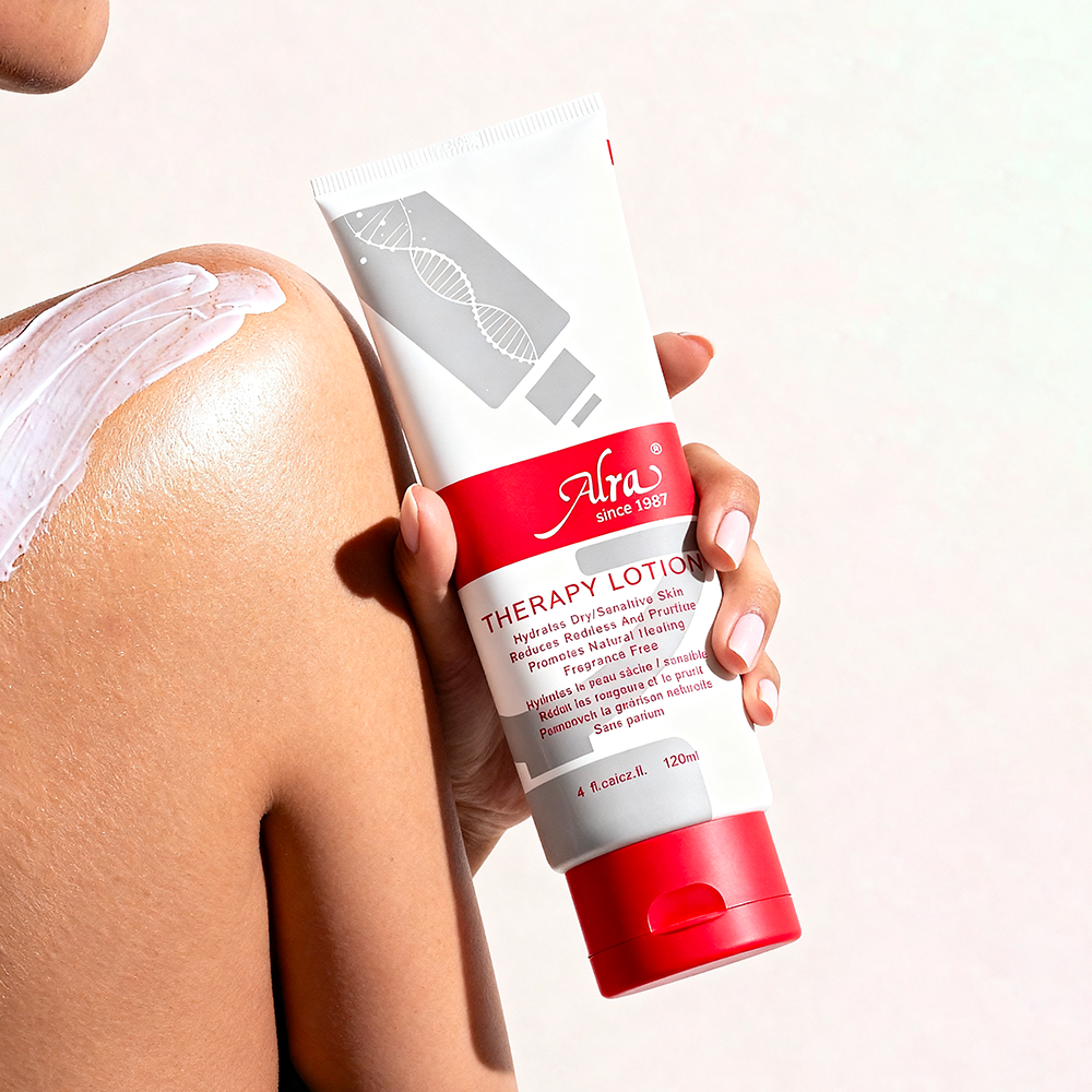 sensitive skin after treatment showing dryness redness and weakened skin barrier