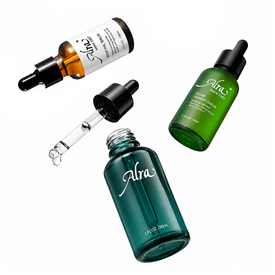 The 3-Serum Routine That Covers All Bases - Alra Glow On Set