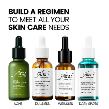 Alra Age-Defying 4-Piece Serum Set – Ultimate Anti-Aging Formula - Alra Skin Care