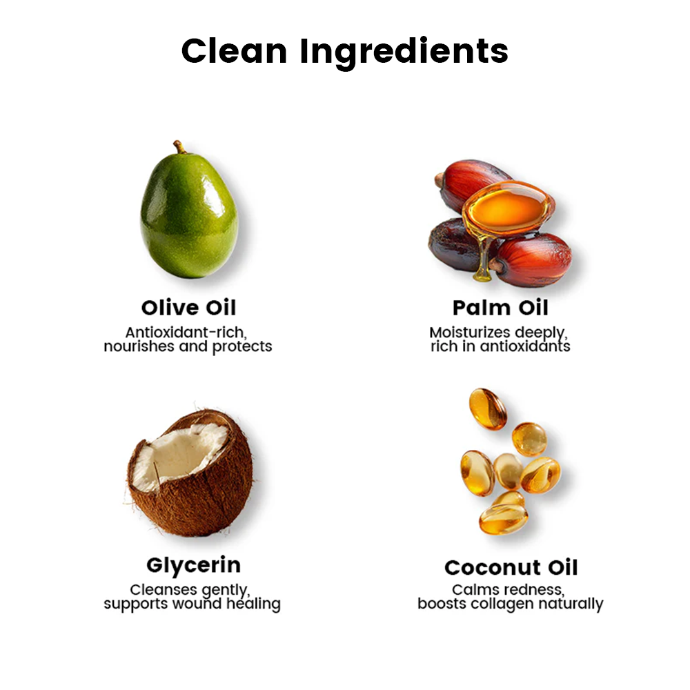 Savon doux non parfumé aux légumes Alra 