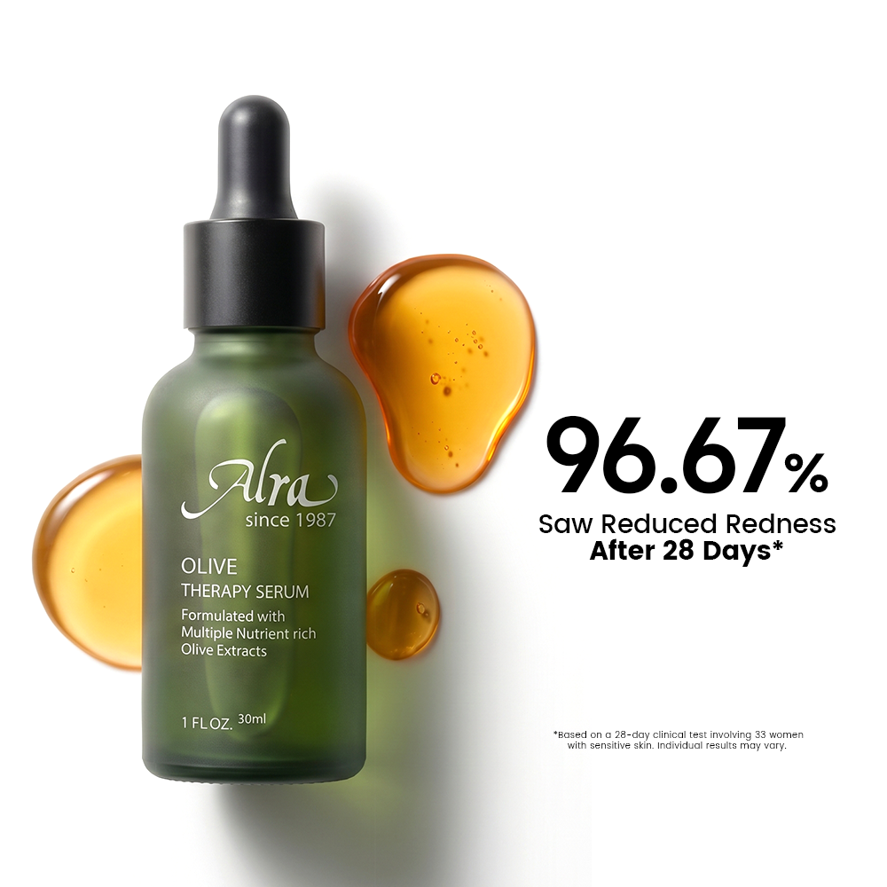 Alra Olive Therapy Serum | Antioxidant Serum for Sensitive & Acne-Prone Skin