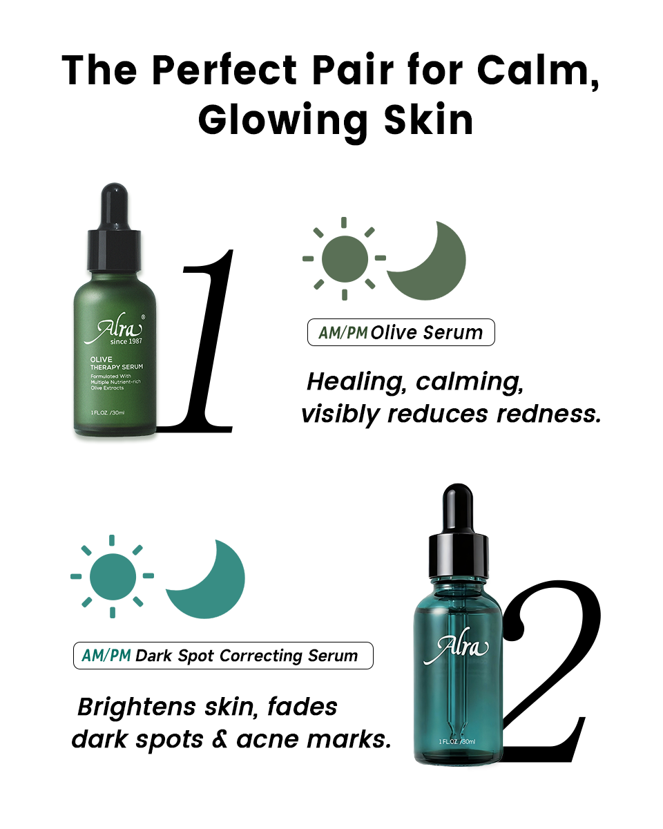Alra serum duo for calm, glowing, and healthy-looking skin