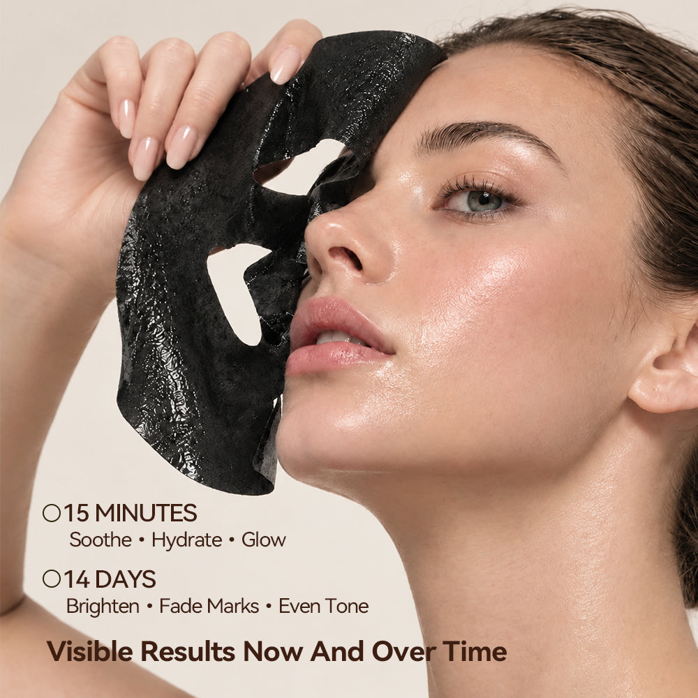 ALRA Olive Pro Mask delivers soothing, hydration, and radiance in 15 minutes, with brighter, more even-looking skin and visibly faded marks after 14 days.