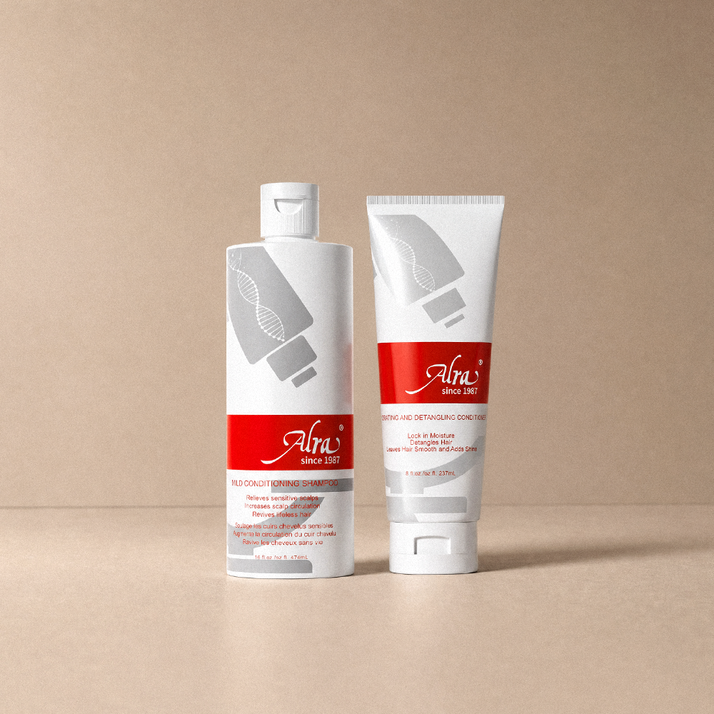 Alra Scalp Reset Kit: Shampoo and Conditioner for Sensitive Scalps
