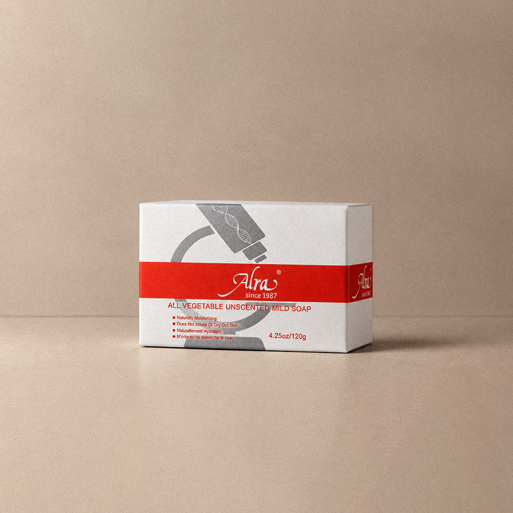 All Vegetable Unscented Mild Soap for Sensitive Skin