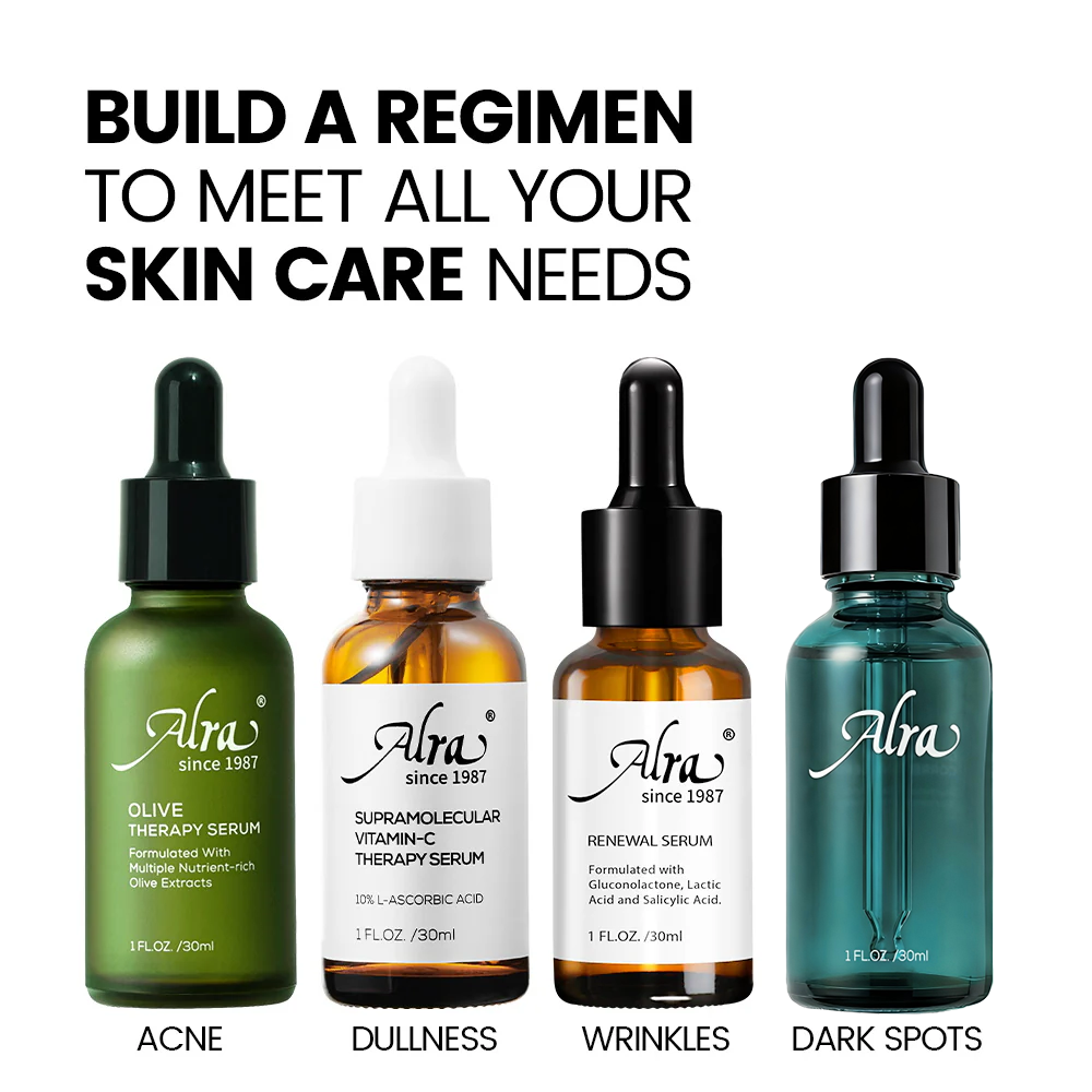 Alra Age-Defying 4-Piece Serum Set – Ultimate Anti-Aging Formula